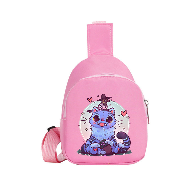 Wholesale Anime-themed Printed Shoulder Bag and Children' s Waist Bag