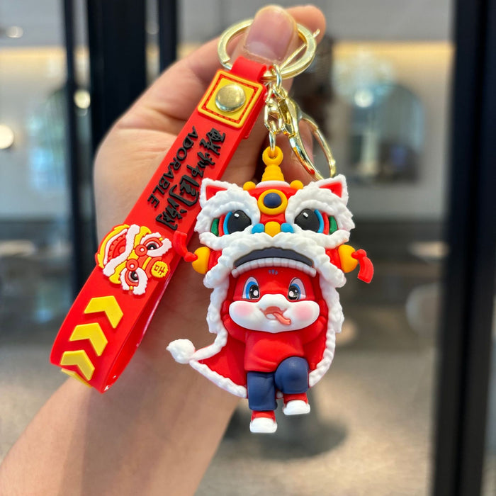 Wholesale snake keychain doll pendant small gift