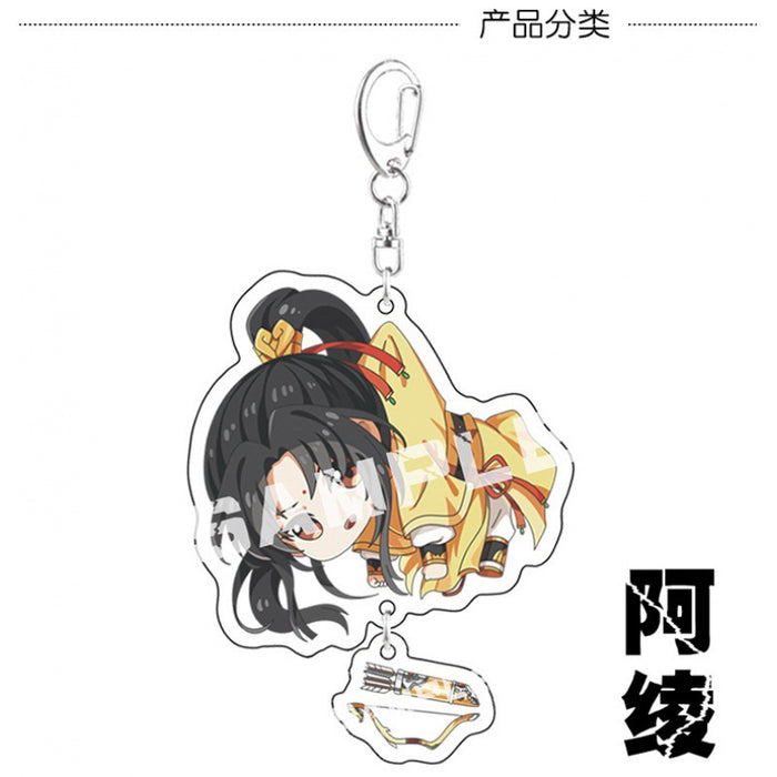 Wholesale Anime peripheral acrylic keychain pendant
