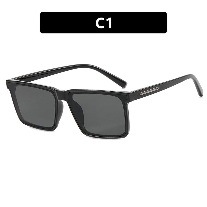 Wholesale Square Simple Anti-UV PC Sunglasses JDC-SG-PLS123