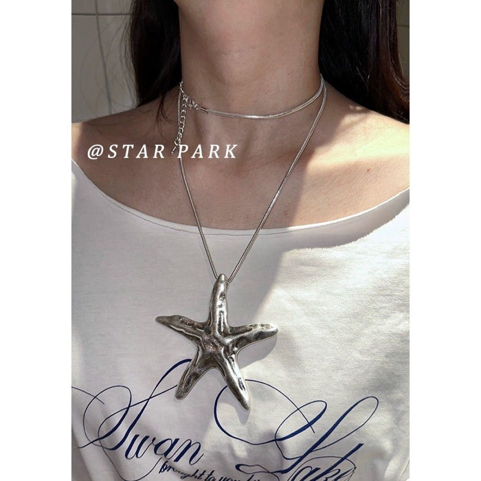 Wholesale New retro pendant necklace long style