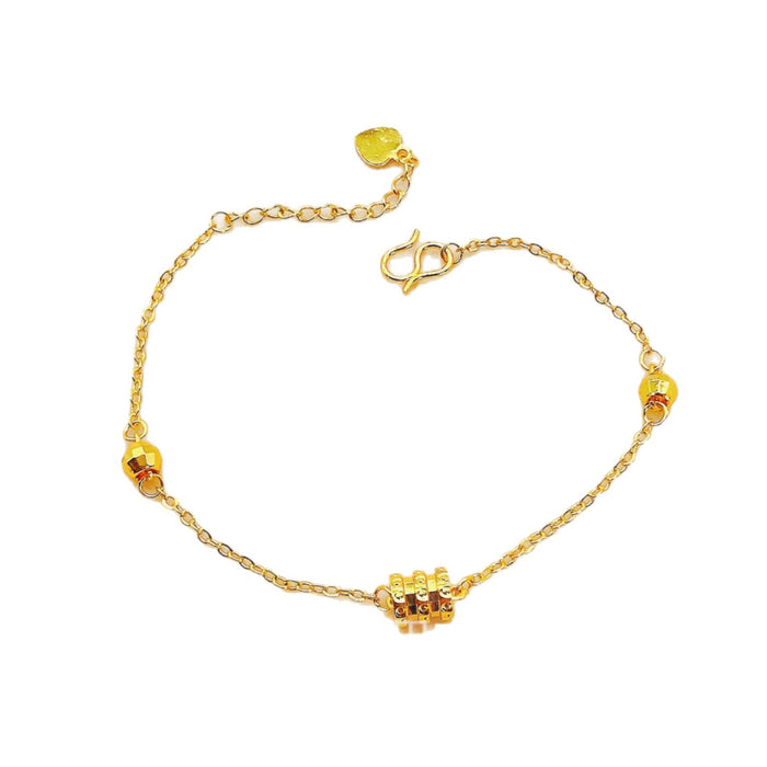 Wholesale Brass gold-plated temperament bracelet fashionable electroplating versatile hand jewelry