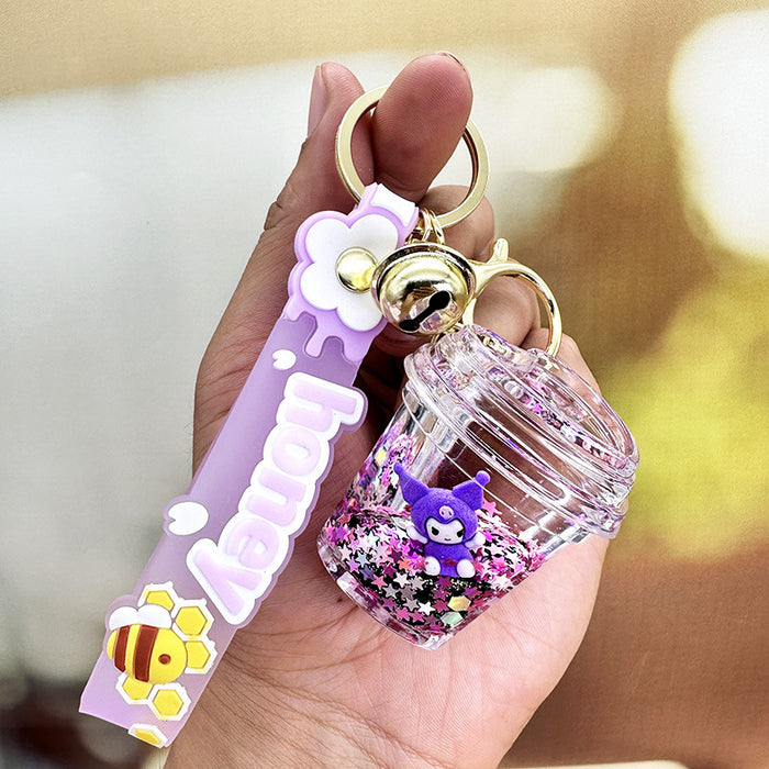 Wholesale Liquid Quicksand Drift Bottle Female Cute Doll Small Pendant Event Gift Batch