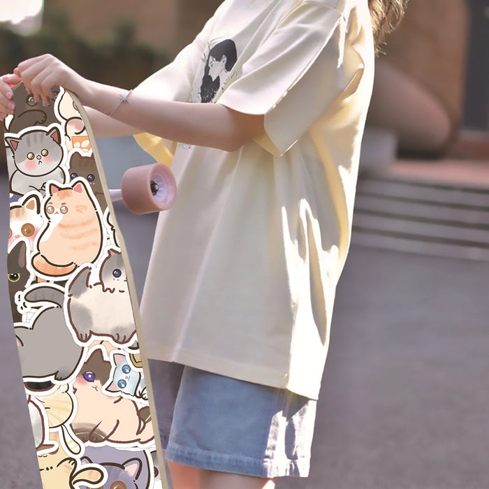 Wholesale 60pieces new animal ink cat graffiti stickers