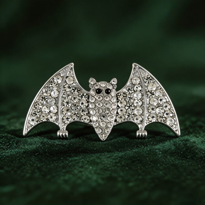 Wholesale Vintage  Bat Brooch Punk Gothic Suit Lapel Pin Fashion Accessory For Gift Resale