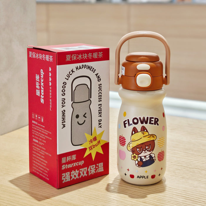 Wholesale Beautiful cartoon thermos cup