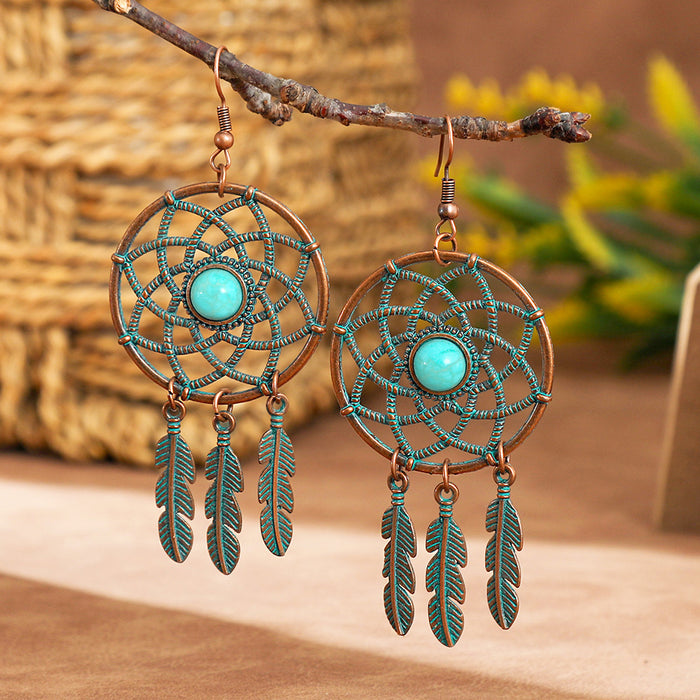 Wholesale Geometric Alloy Tassel Earrings for Women Party Wear Fashion Accessory MOQ≥2