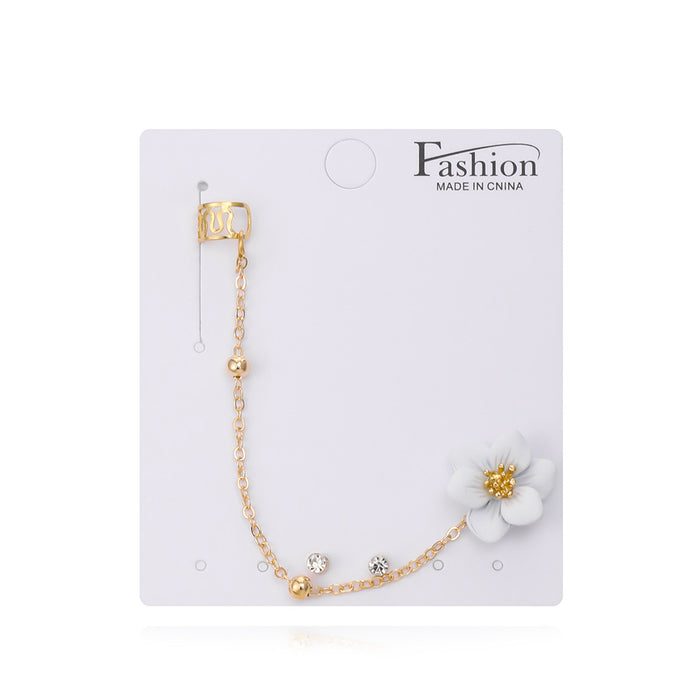 Wholesale retro 5 pairs of imitation gem crystal drop type Bohemian style female earrings