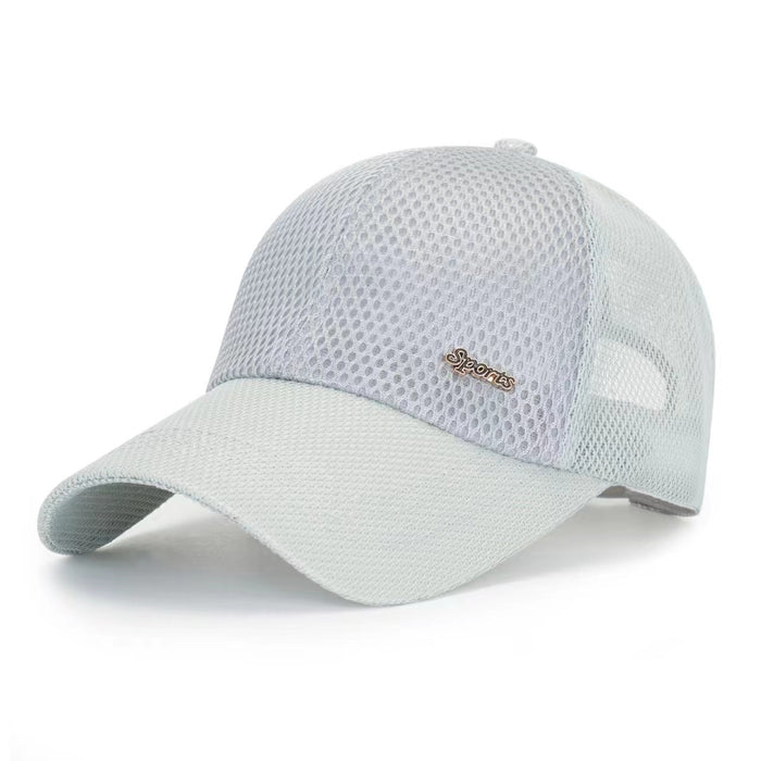 Wholesale Mesh breathable baseball cap, sunshade and sun protection hat, versatile for outdoor leisure