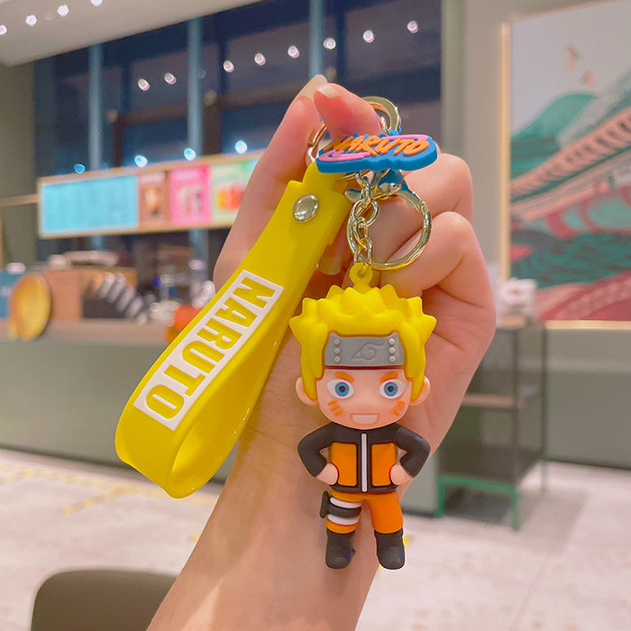 Wholesale Cartoon Silicone Doll Keychain JDC-KC-MingT118