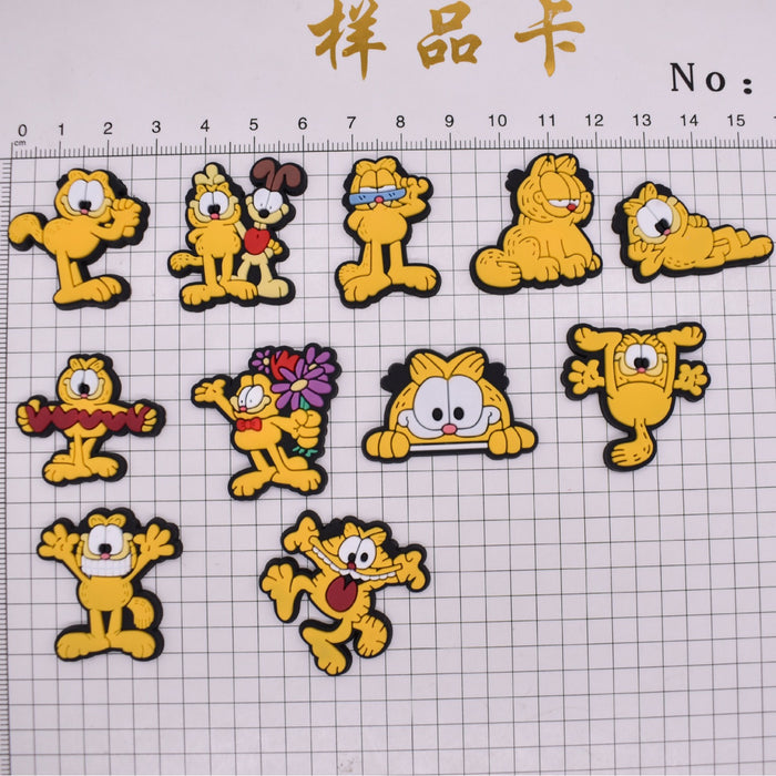 Wholesale 100pcs Detachable Clogs Shoes Flower  Glue Plastic Shoe Buckle Accessories Shoe Flower Shoes