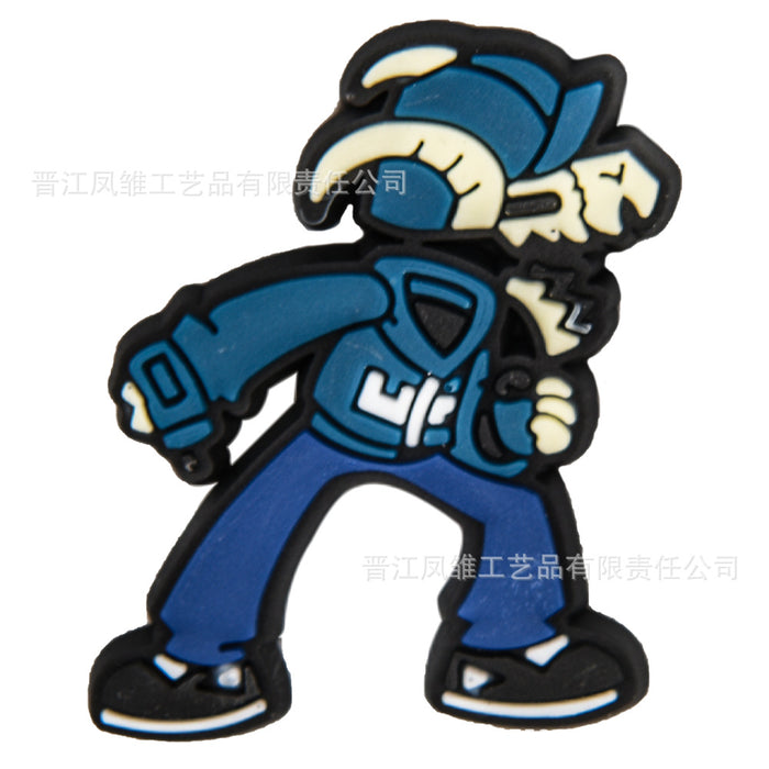 Wholesale 50pcs Cute cartoon Shoes Charms accessories