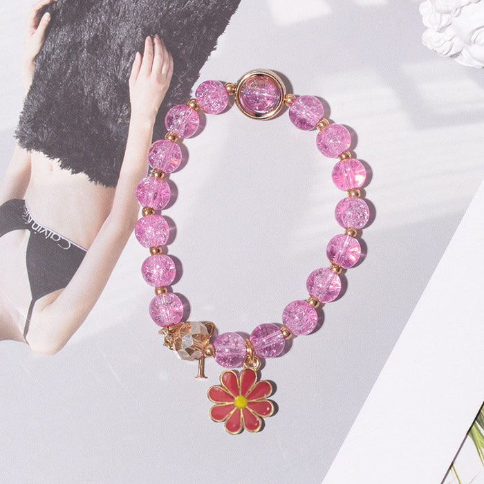 Wholesale Iron Alloy Colorful Beaded Bracelet Jewelry Accessory for Women