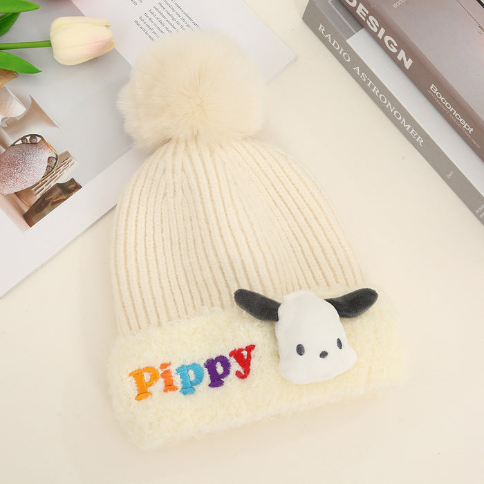 Wholesale Autumn and Winter Cartoon Children's Knitted Hat JDC-FH-HongHong009