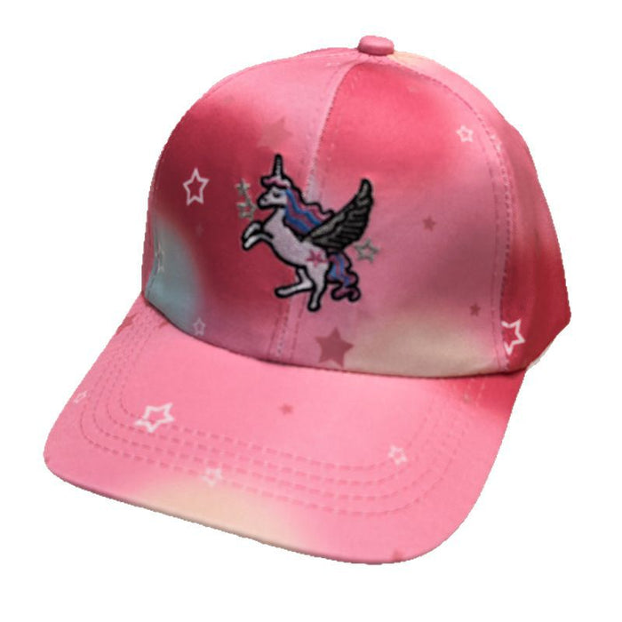 Wholesale Children's Unicorn Embroidered Baseball Hat, Cute Cartoon Duck Tongue Hat, Sunscreen and Sunshade Hat