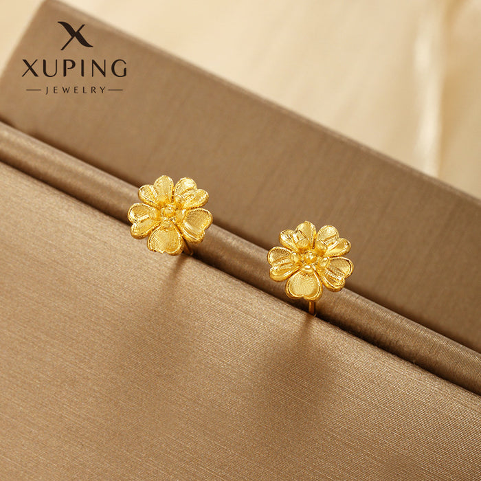 Wholesale Fairy Style Plant Flowers Retro Simple Temperament Design Earrings JDC-ES-XP004