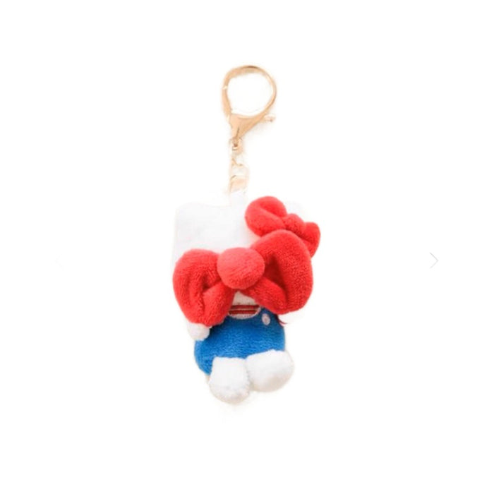 Wholesale Cute Bow Cat Plush Doll Keychain Pendant