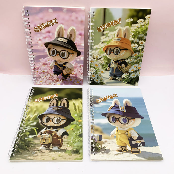 Wholesale Coil Cartoon Portable Planner Diary Notebook