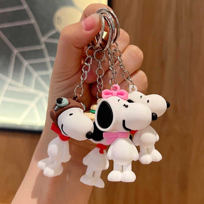 Wholesale Cartoon Cute PVC Soft Keychains JDC-KC-Wenma002