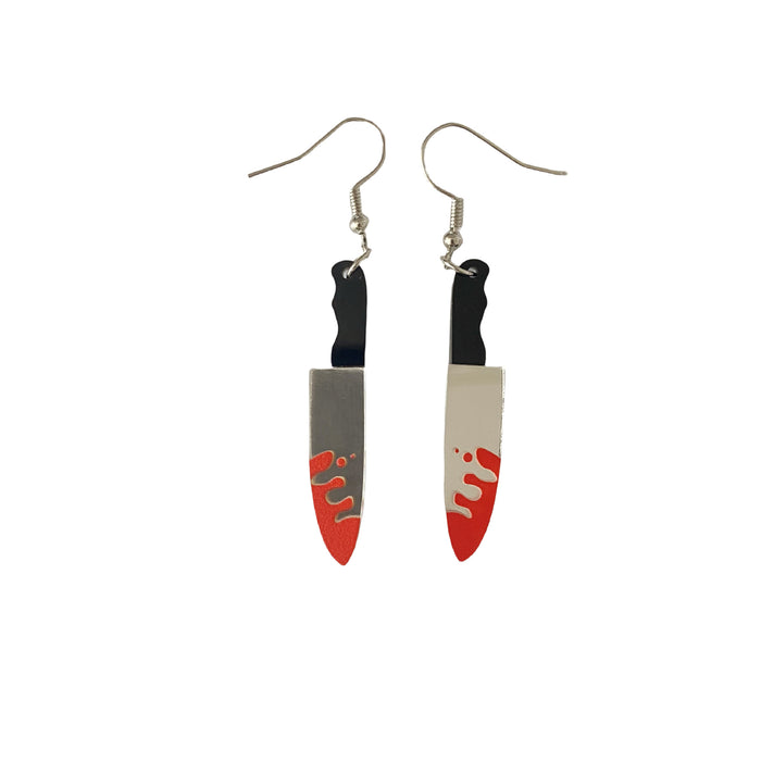 Wholesale Acrylic  ghost earrings personality funny dark earrings accessories