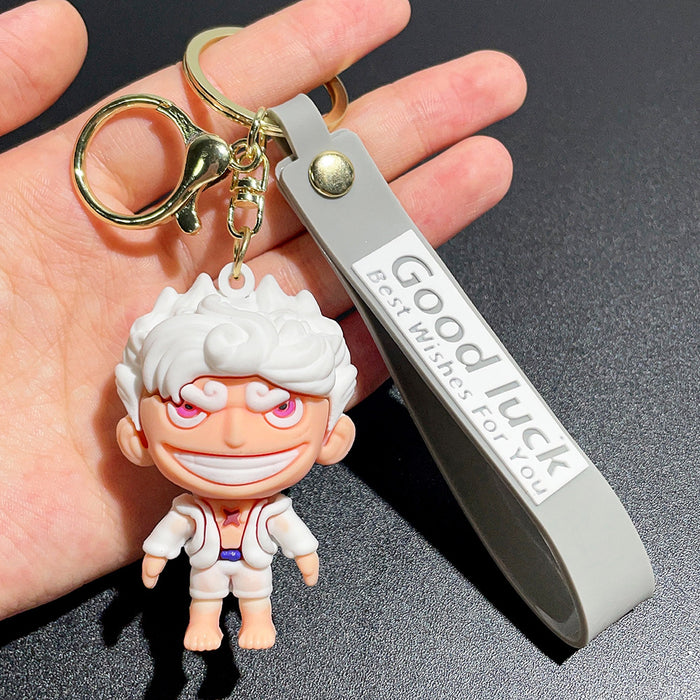 Wholesale Cartoon Silicone Doll Keychain JDC-KC-QiChao047