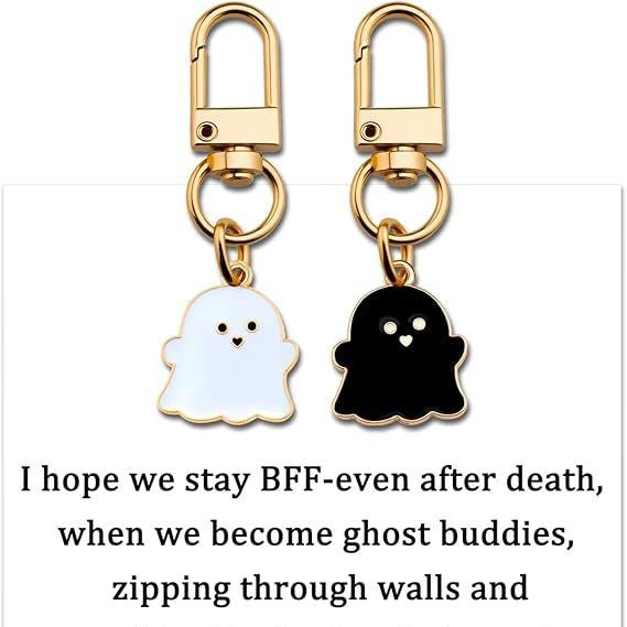 Wholesale Alloy Ghost Keychain  Dark Style Car Key Accessory Gift MOQ:2