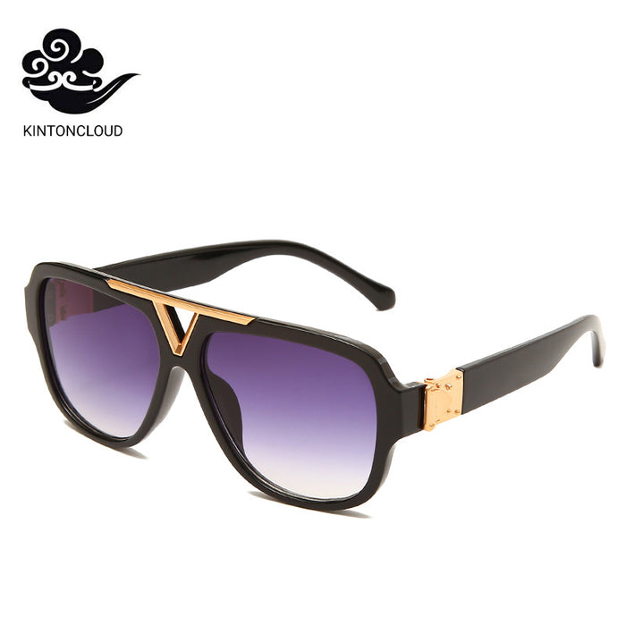 Wholesale PC oval frame sunglasses JDC-SG-HNB002