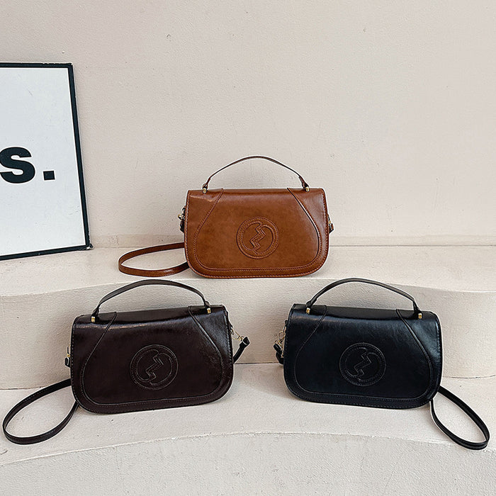 Wholesale PU Street Fashion Small Square Crossbody Bag with Magnetic Buckle Everyday