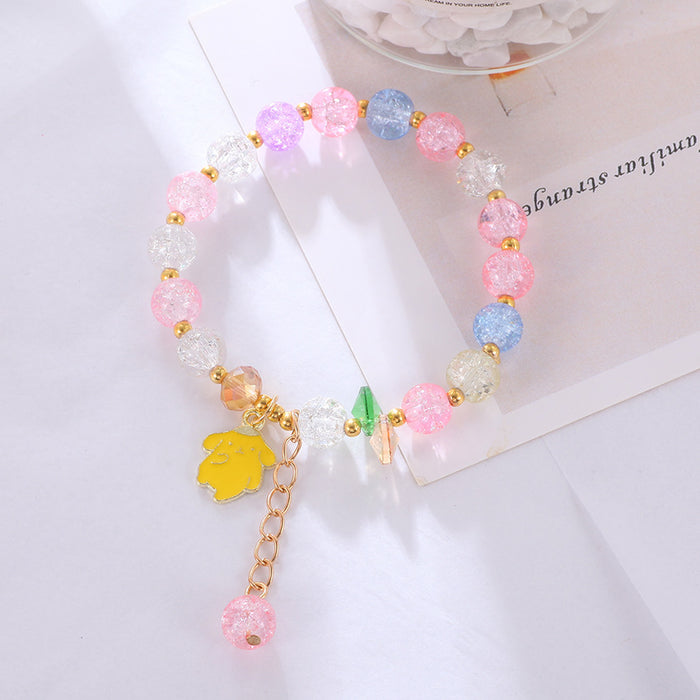 Wholesale Popcorn Crystal Bracelet Hand String Ornaments