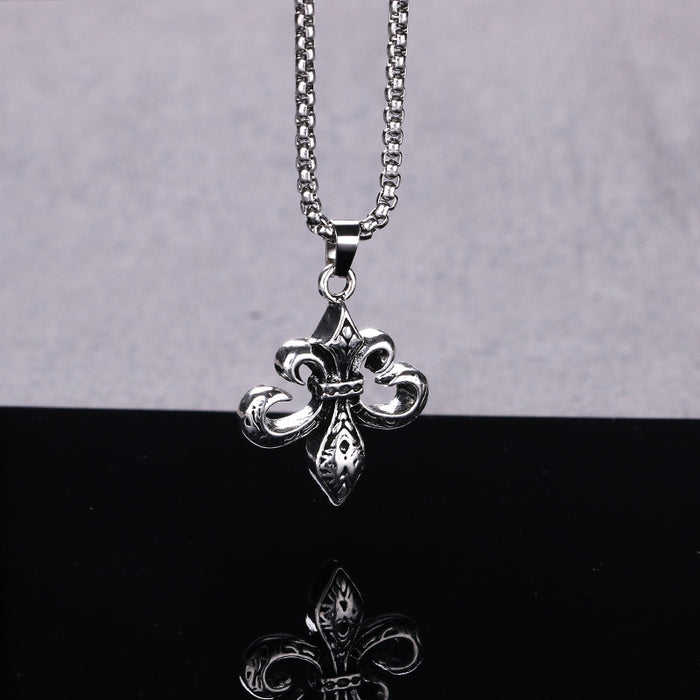 Wholesale Pendant Stainless Steel Necklace JDC-NE-Zheq008