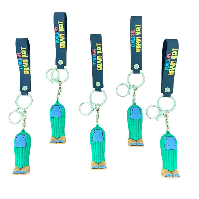 Wholesale Wooden Stick Man Shark Marine Life Pendant Small Gift