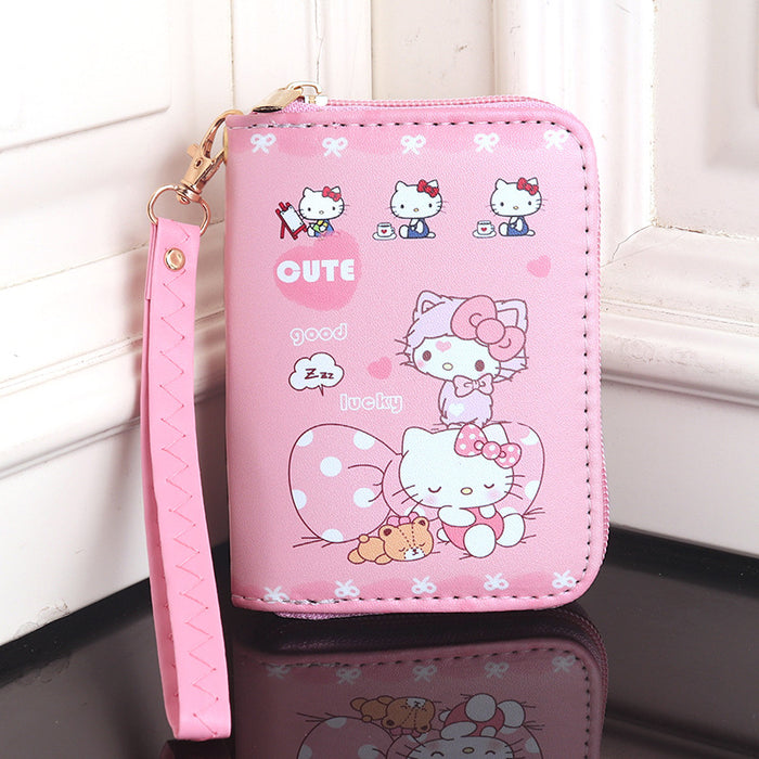 Wholesale Cartoon Cat Small Wallet with Card
