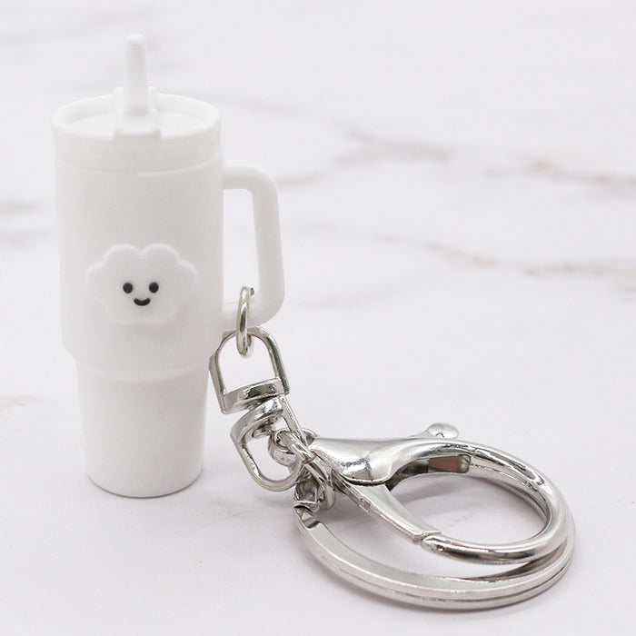 Wholesale Keychain Pendant Ice Bully Cup Key Chain Water Cup Decoration Accessories