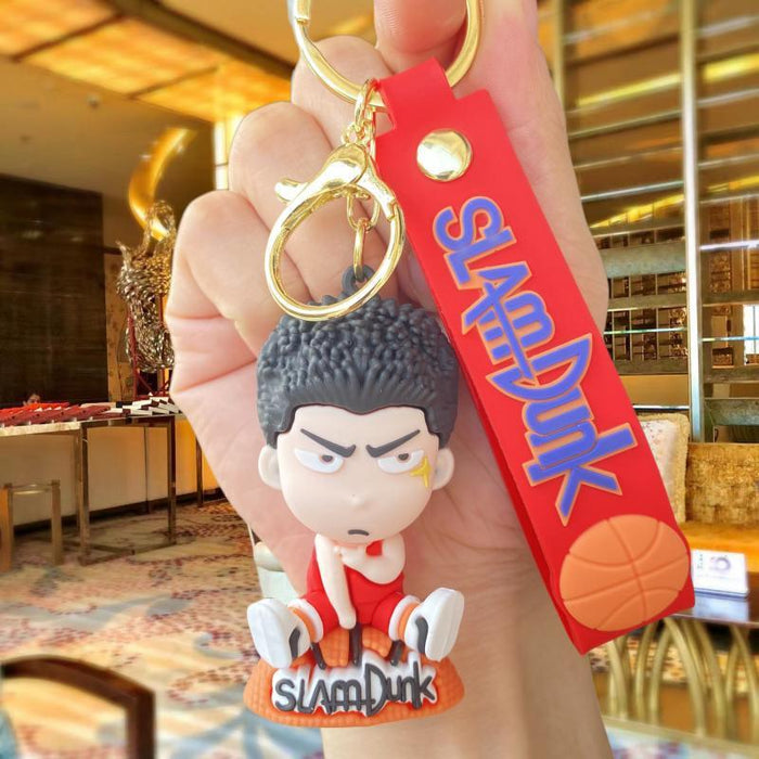 Wholesale Silicone Cartoon Doll Keychain JDC-KC-MingT082