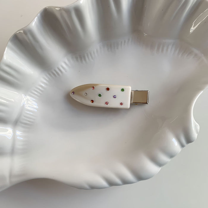 Wholesale Colored Diamond Seamless Hairpin Women's Sweet Bangs Clip Exquisite Side Clip