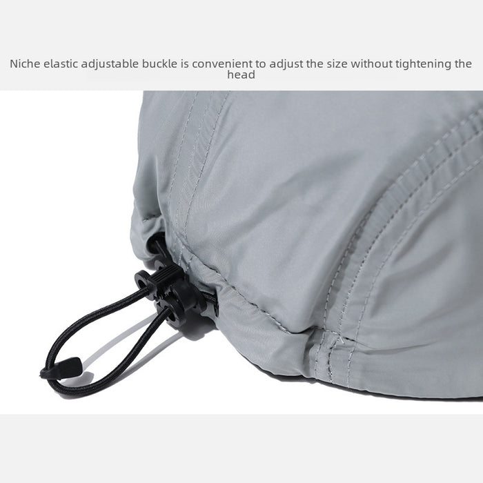 Wholesale Camping hat, outdoor sports drawstring duckbill hat, sun protection sun hat