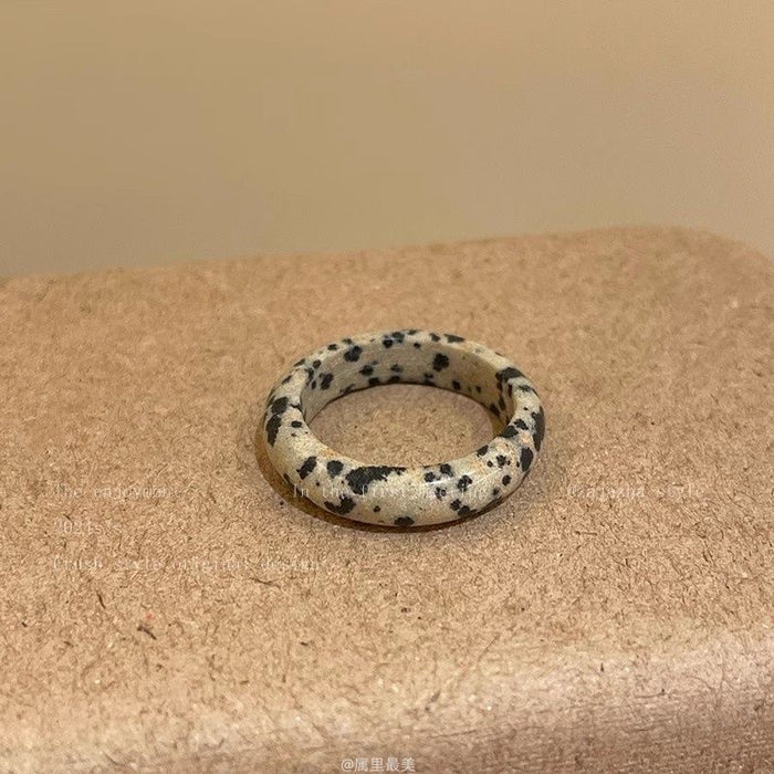 Wholesale Natural ring retro fashion index finger temperament personality versatile spotted ring