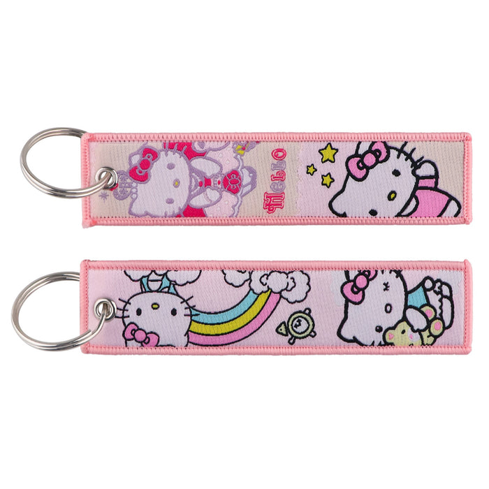 Wholesale Fabric Cartoon Keychain Lanyard  Design Car Key Accessory Gift
