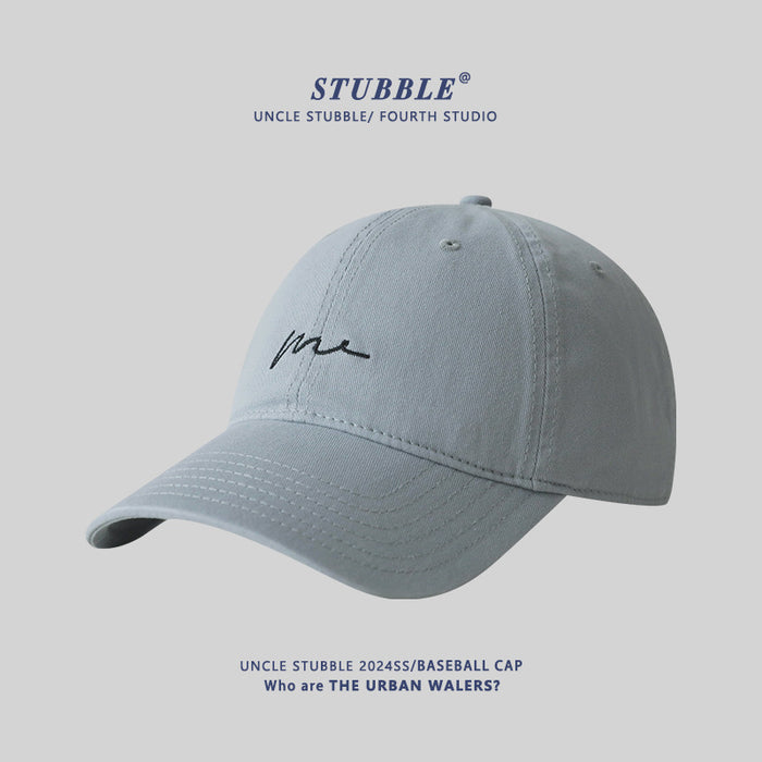Wholesale New baseball cap with simple and versatile design for men and women, featuring a stylish duckbill tongue hat