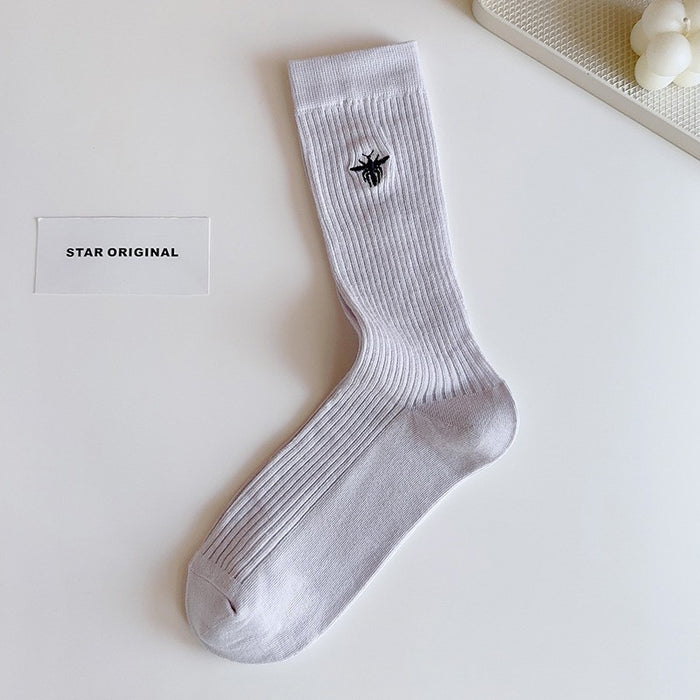 Wholesale Socks, long tube socks, thin, sweat absorbing, versatile, breathable, stacked socks