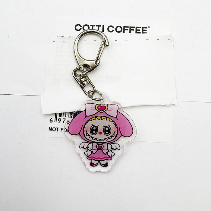 Wholesale Sheep Acrylic Keychain Cute Cartoon KeyChain Personalized Pendant Gift