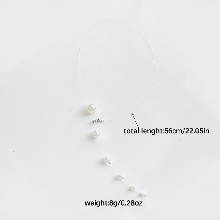 Wholesale New pearl necklace for women, versatile, niche, high-end, with multiple pearl locks