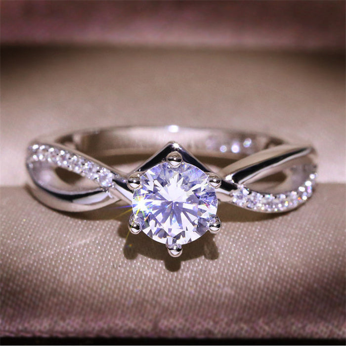 Wholesale Simulated Diamond Star Ring