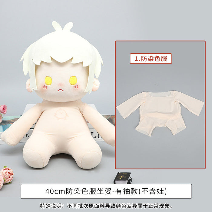 Wholesale Cotton Doll Ultra-Thin Anti-Dying Clothing Cotton Bjd High Elastic Bottoming Clothes Dress up Doll Elastic 20cm Baby Clothes