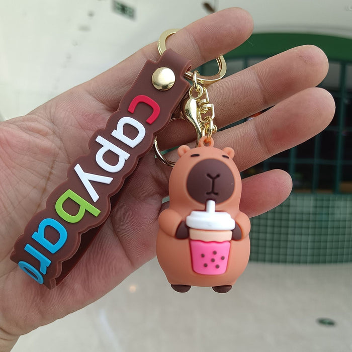 Wholesale PVC Cartoon Doll Keychain JDC-KC-KuangK016