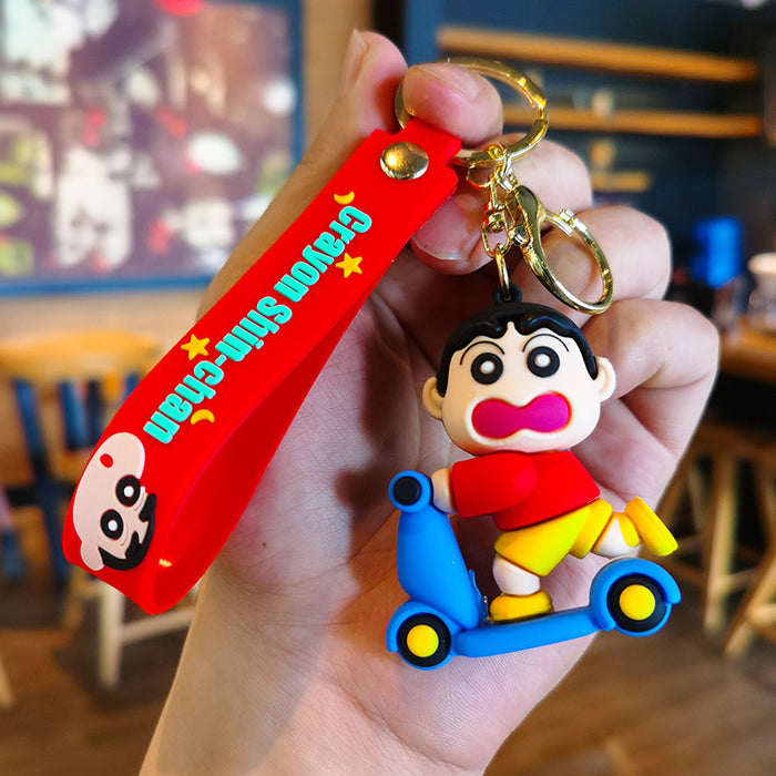 Wholesale Cartoon Doll Silicone Keychain JDC-KC-Tingm265