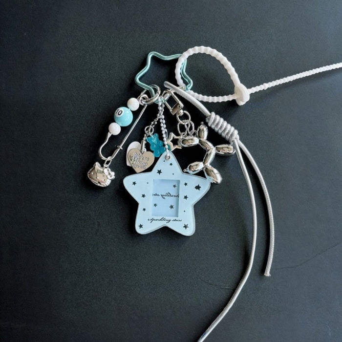 Wholesale Star pendant, bag pendant, pet photo, keychain
