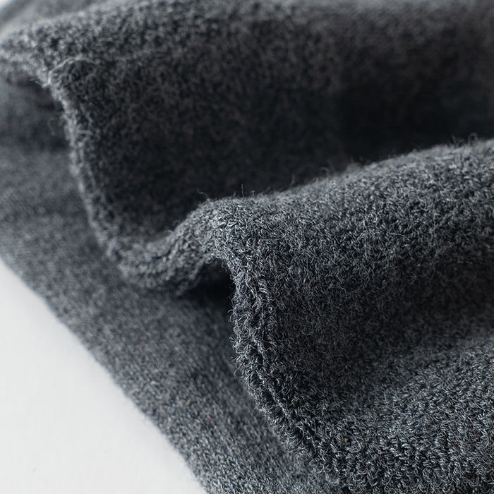 Wholesale Solid color high elastic looped socks for men and women, long socks for sports, cotton socks
