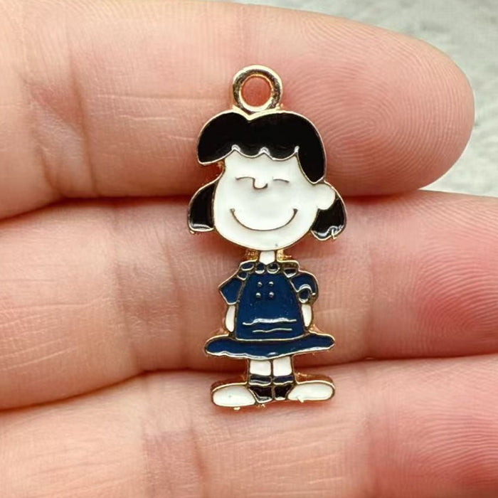 Wholesale 10pcs Cute Cartoon Minimalist Earrings,  Bracelet,  and Pendant