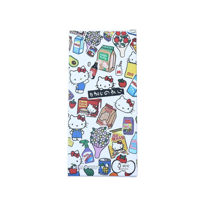 Wholesale 5pcs/set Leopard Print Style Cat Student Brush Question Pen Quick-Drying Press Gel Pen